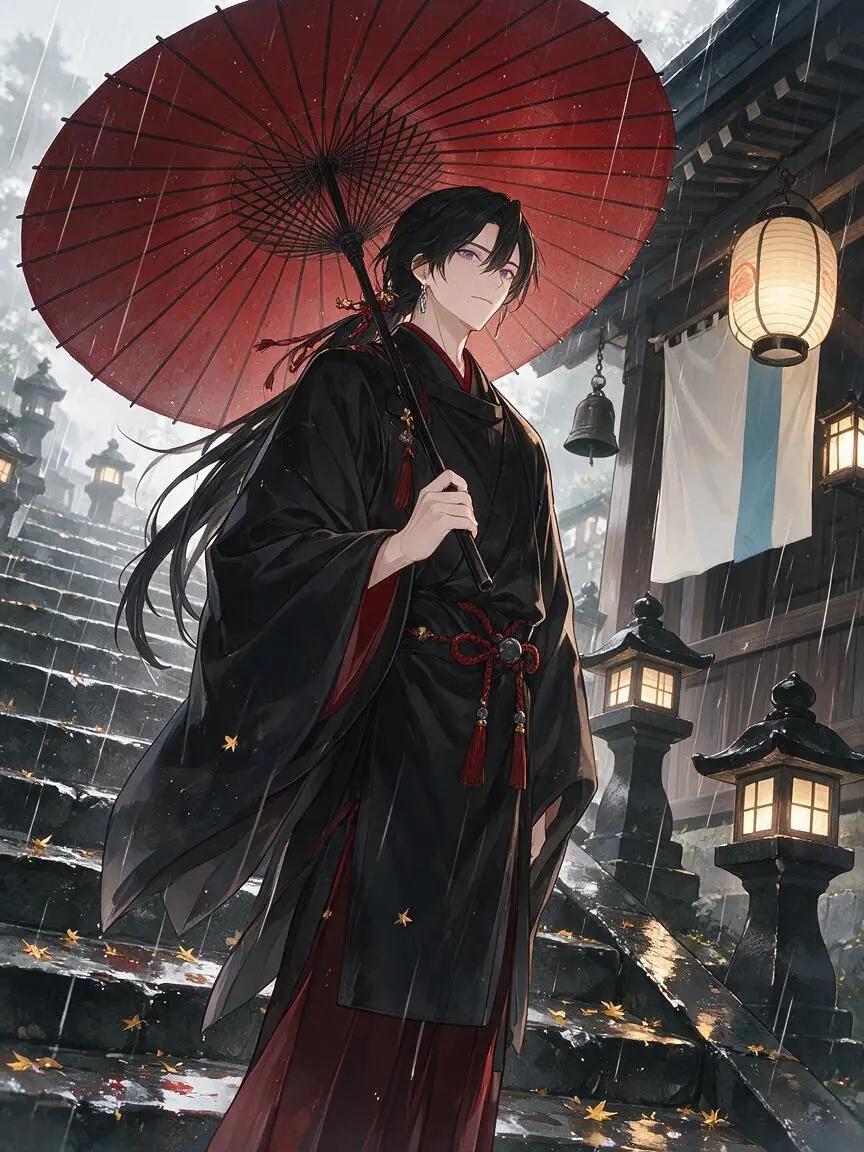 Temple rain