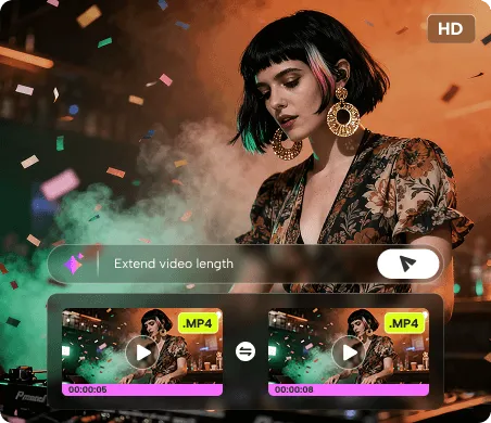 Video extension and re-editing